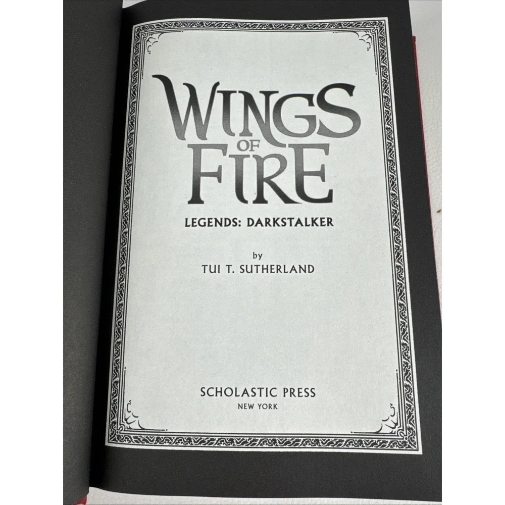 Darkstalker Wings of Fire Hardcover Sutherland, Tui, Dragons Magic‎